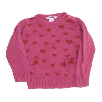 Sweater (Pink, Rød) fra H&M Bomuld