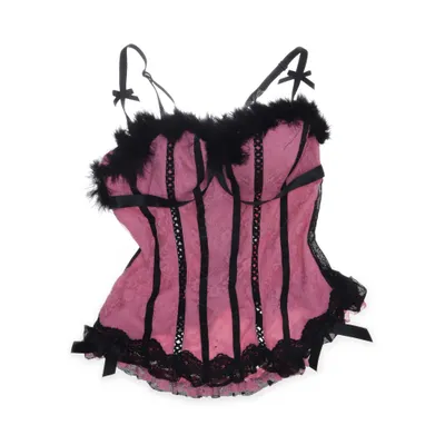 Korsett (Rosa, Svart) från New Yorker Polyamid