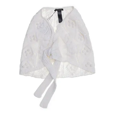 Scarf (Vit) från Massimo Dutti Woman Bomull