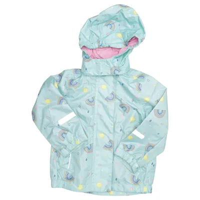 Veste imperméable (Vert, Multicolore) de Pocopiano Coton, Polyester recyclé