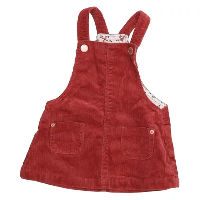 Robe salopette (Rouge) de Zara BabyGirl Coton