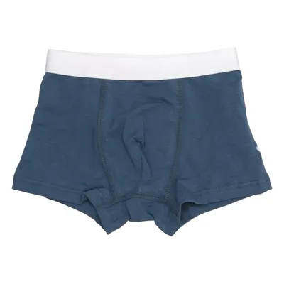 Sous-vêtement (Bleu, Blanc) de Shein Coton, Élasthane