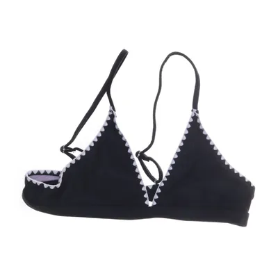 Bikini top (Sort, Hvid) fra WE Elastan, Genanvendt polyester