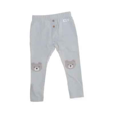 Broek (Groen) van Newbie by KappAhl Katoen, Elastaan