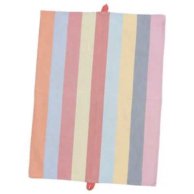 Viskestykke (Blå, Pink, Gul) fra Linum Bomuld