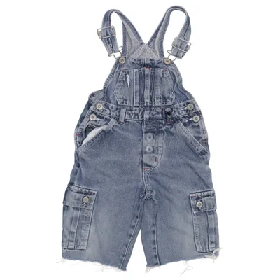 Korte tuinbroek (Blauw) van Rocky Genuine Denim Wear Katoen