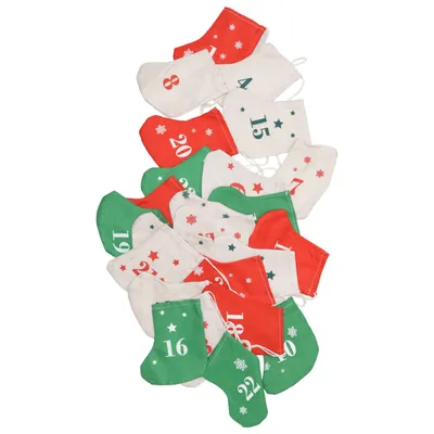 Adventskalender (Beige, Mehrfarbig) von Home Creation