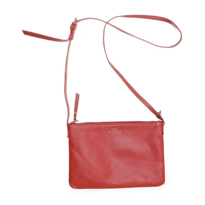 Shoulder-bag (Red) from Beck Söndergaard Cotton, Leather