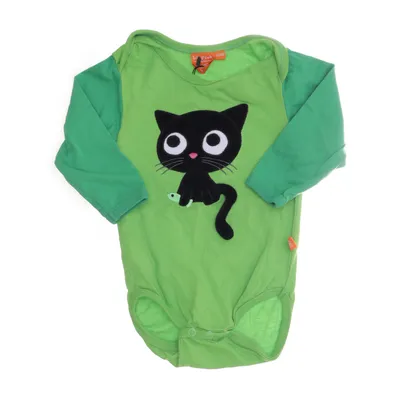 Body (Grön, Svart) från Lipfish Ekologisk bomull, Polyester