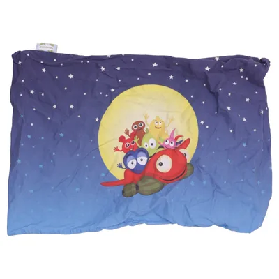 Pillowcase (Blue, White) from Babblarna Cotton