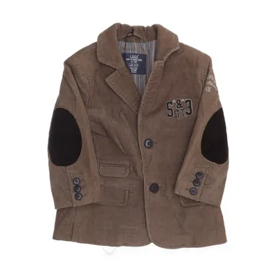Blazer (Bruin) van L.O.G.G by H&M Katoen, Polyester