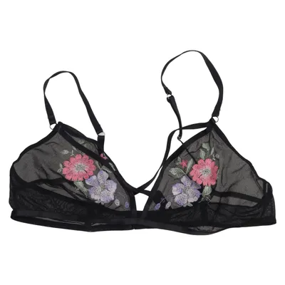 Bralette (Schwarz, Mehrfarbig) von Secret Possessions Elasthan, Polyamid, Polyester