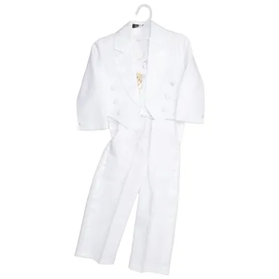 Costume queue de pie (Blanc) de Weikexi Coton, Polyester