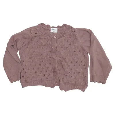 Cardigan (Rose) de ICA I Love Eco Coton biologique