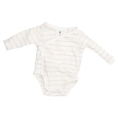 Body (Beige, Weiß) von Åhléns Kids Baumwolle, Elasthan