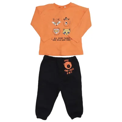 Set (Orange, Svart) från Koton Baby Bomull