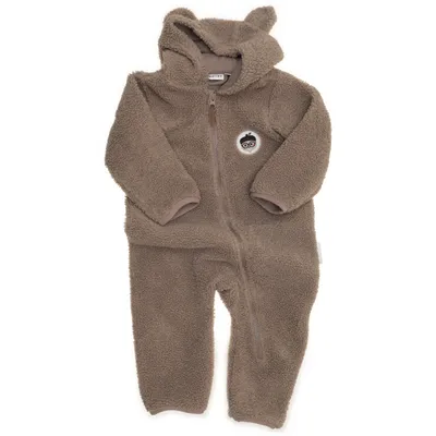 Rompers (Brown) from Minories Cotton, Polyester