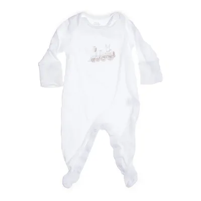 Sparkdräkt (Vit) från Livly Bomull, Elastan