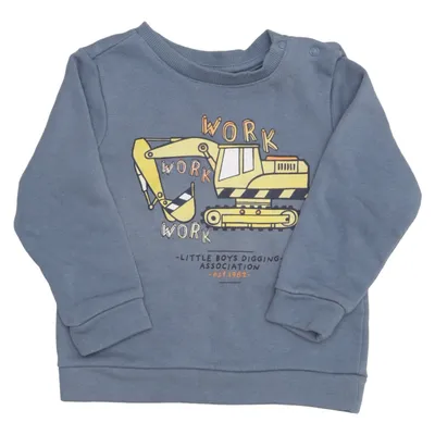 Collegetröja (Blå) från Dopo Dopo Baby Bomull, Polyester