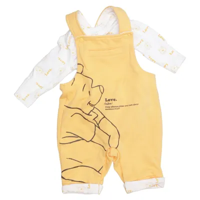 Set (Gul, Vit) från Disney Baby Bomull, Elastan, Polyester