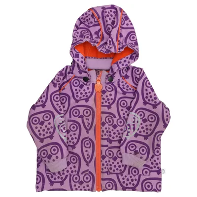 Softshell jacket (Lila, Oranje) van Ej Sikke Lej Elastaan, Polyester