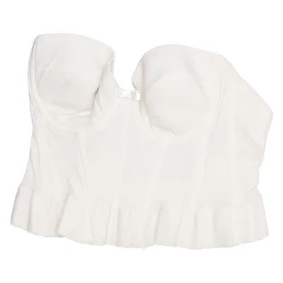 Bustier (Blanc) de La Perla Acétate, Élasthane, Polyamide