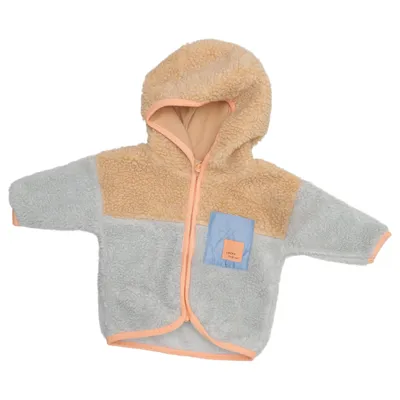Fleecejacka (Grå, Beige, Flerfärgad) från Cubus Mini Återvunnen polyester