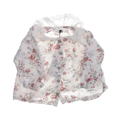 Blus (Vit, Röd, Grön) från Newbie by KappAhl Bomull