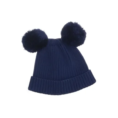 Pompon muts (Blauw) van Mini Rodini Katoen, Polyester