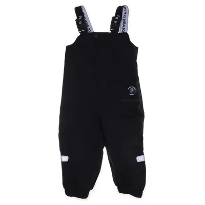 Skibroek (Zwart) van Polarn O. Pyret Gerecycled polyester