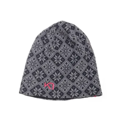 Beaniemössa (Grå, Flerfärgad) från Kari Traa Merinoull