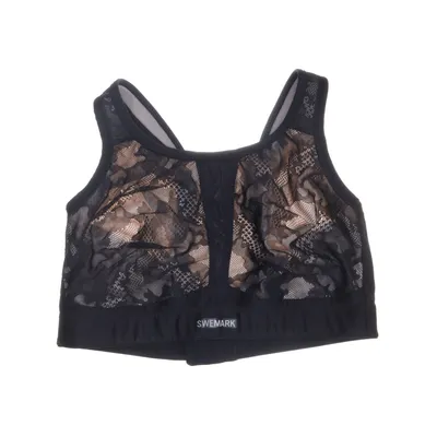 Sport-bh (Zwart, Beige) van Swemark Elastaan, Polyamide, Polyester