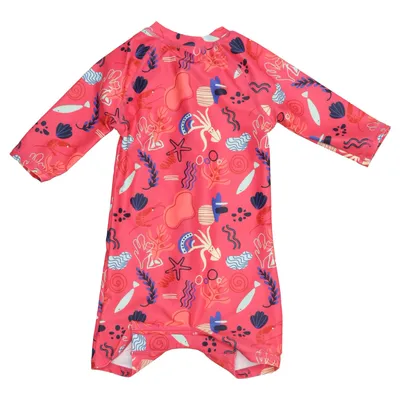 UV beschermende kleding (Roze, Meerkleurig) van Firefly Elastaan, Polyester