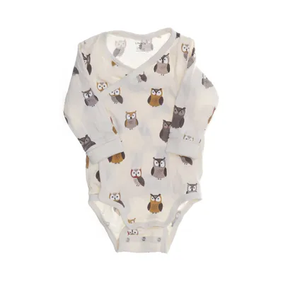 Body (Beige, Flerfärgad) från Lindex Baby Bomull, Elastan