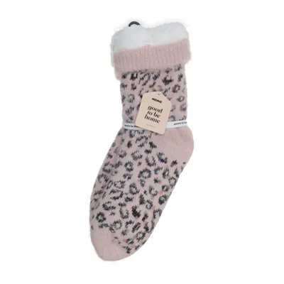 Striksokker (Pink, Sort) fra Nana Polyester