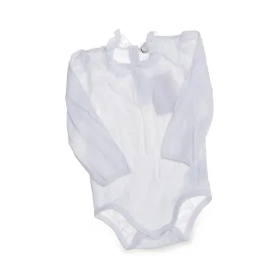 Romper (Wit) van H&M Baby Katoen, Elastaan