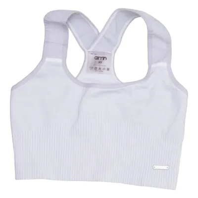 Sports bra (Gray) from Aim'n Elastane, Polyamide