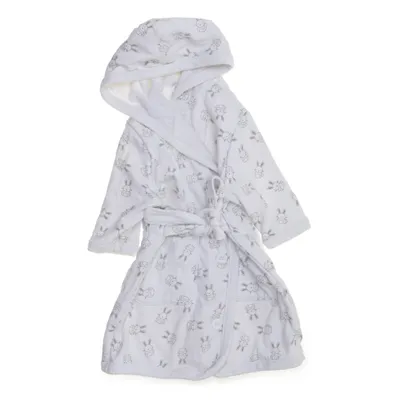 Badrock (Vit, Grå) från Nightwear Bomull