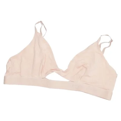 Bralette (Beige) van Organic Basics Elastaan, Lyocell