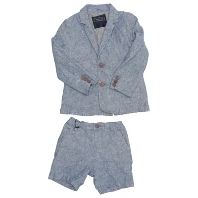 Costume (Bleu) de Next Coton, Lin