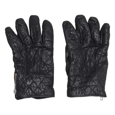 Lederhandschuhe (Quilt Nappa Glove) von Emilio Acryl, Leder, Wolle