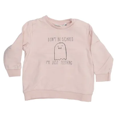 Sweatshirt (Roze) van Name It Elastaan, Organisch katoen