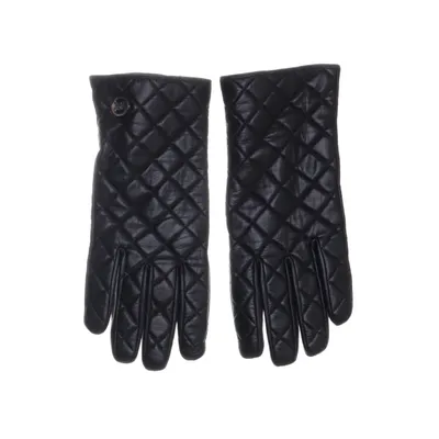 Läderhandskar (Svart) från Michael Kors Skinn, Polyester