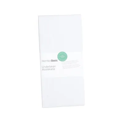 Underlakan (Vit) från Hemtex Bomull