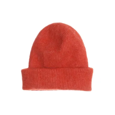 Beaniemössa (Röd) från Samsøe & Samsøe Alpackaull, Elastan, Merinoull, Polyester