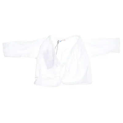 Cardigan cache-cœur (Blanc) de Joha
