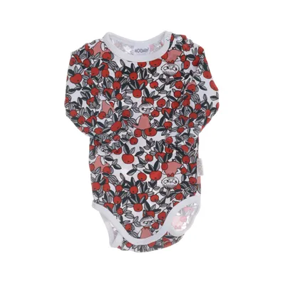 Body (Vit, Flerfärgad) från Moomin Bomull, Elastan