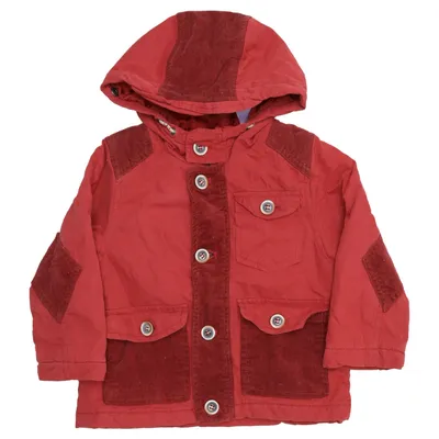 Veste d'hiver (Rouge) de Zara Baby Coton, Polyamide