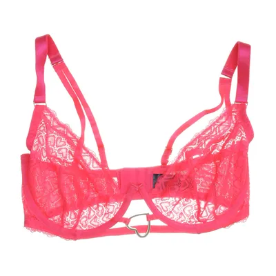 Bra (Pink) from ASOS Design Elastane, Nylon, Polyester