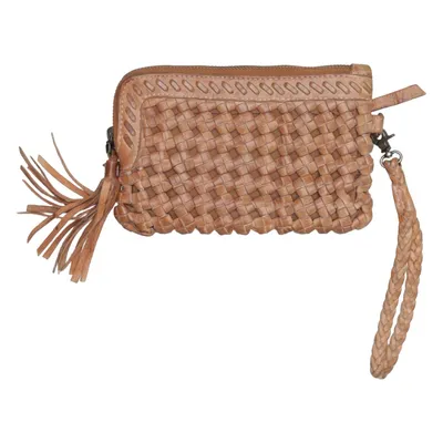 Sac pochette (Marron) de Unmade Copenhagen Coton, Cuir